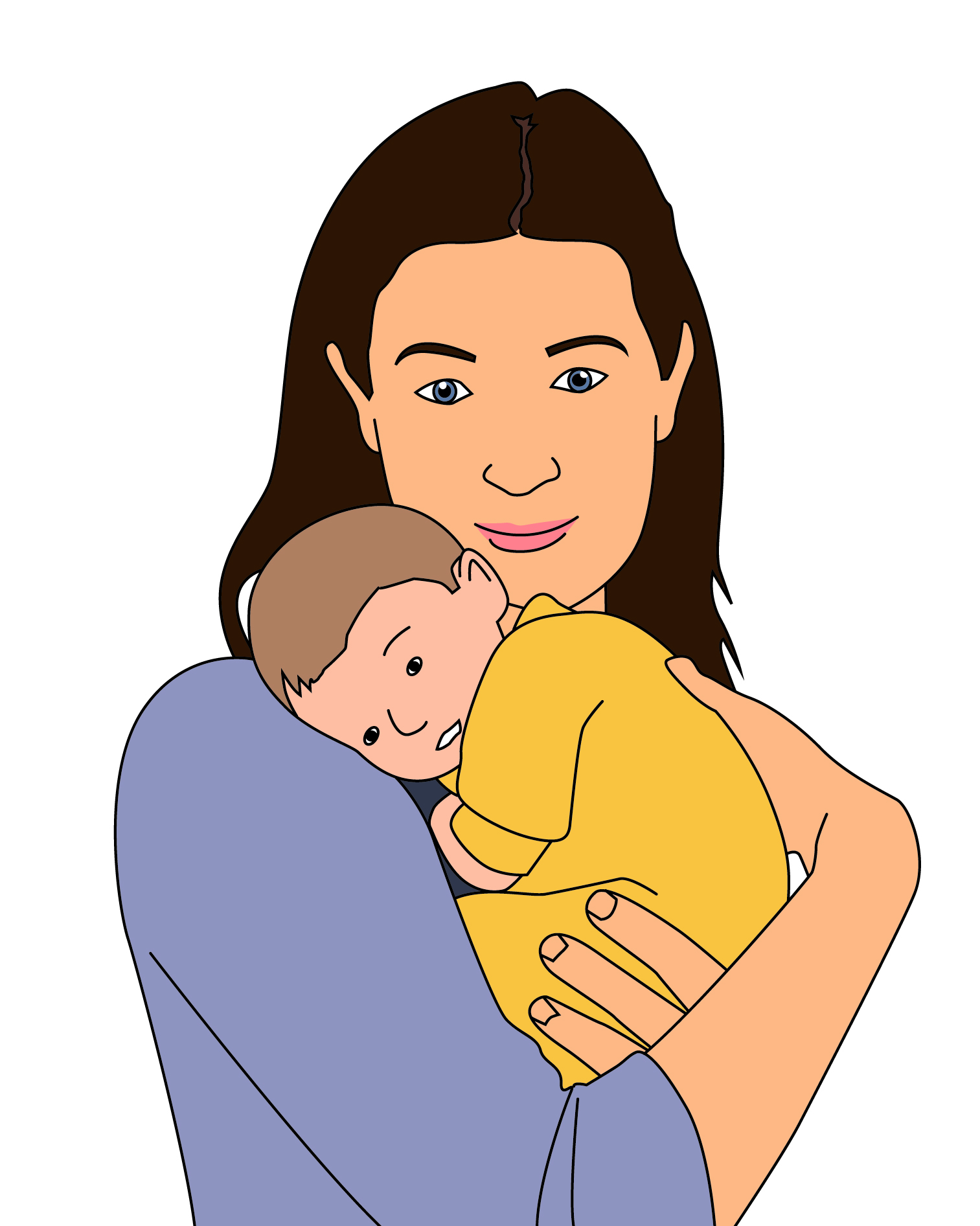Calmer les pleures du bébé