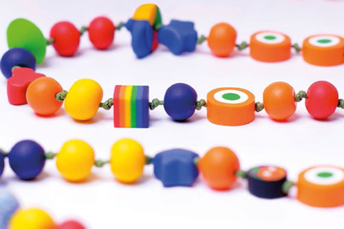 Perles d'encouragement Kanji