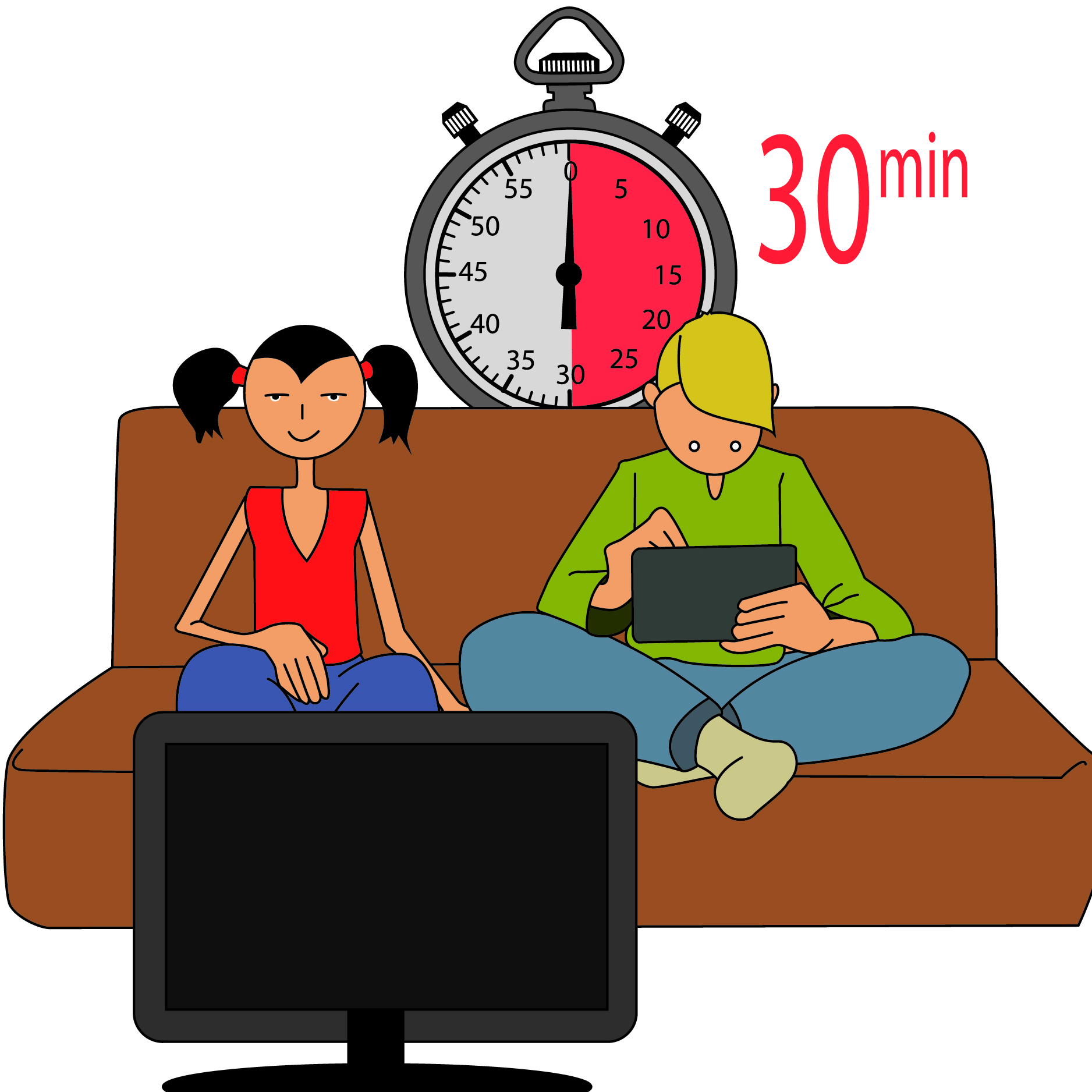 consommation de télévision et d’écrans