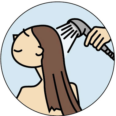 éliminer les poux : étape 1