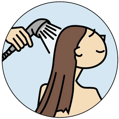 éliminer les poux : étape 6