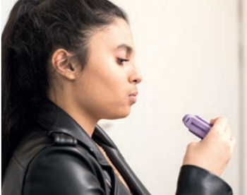 Techniques d’inhalation avec un diskus