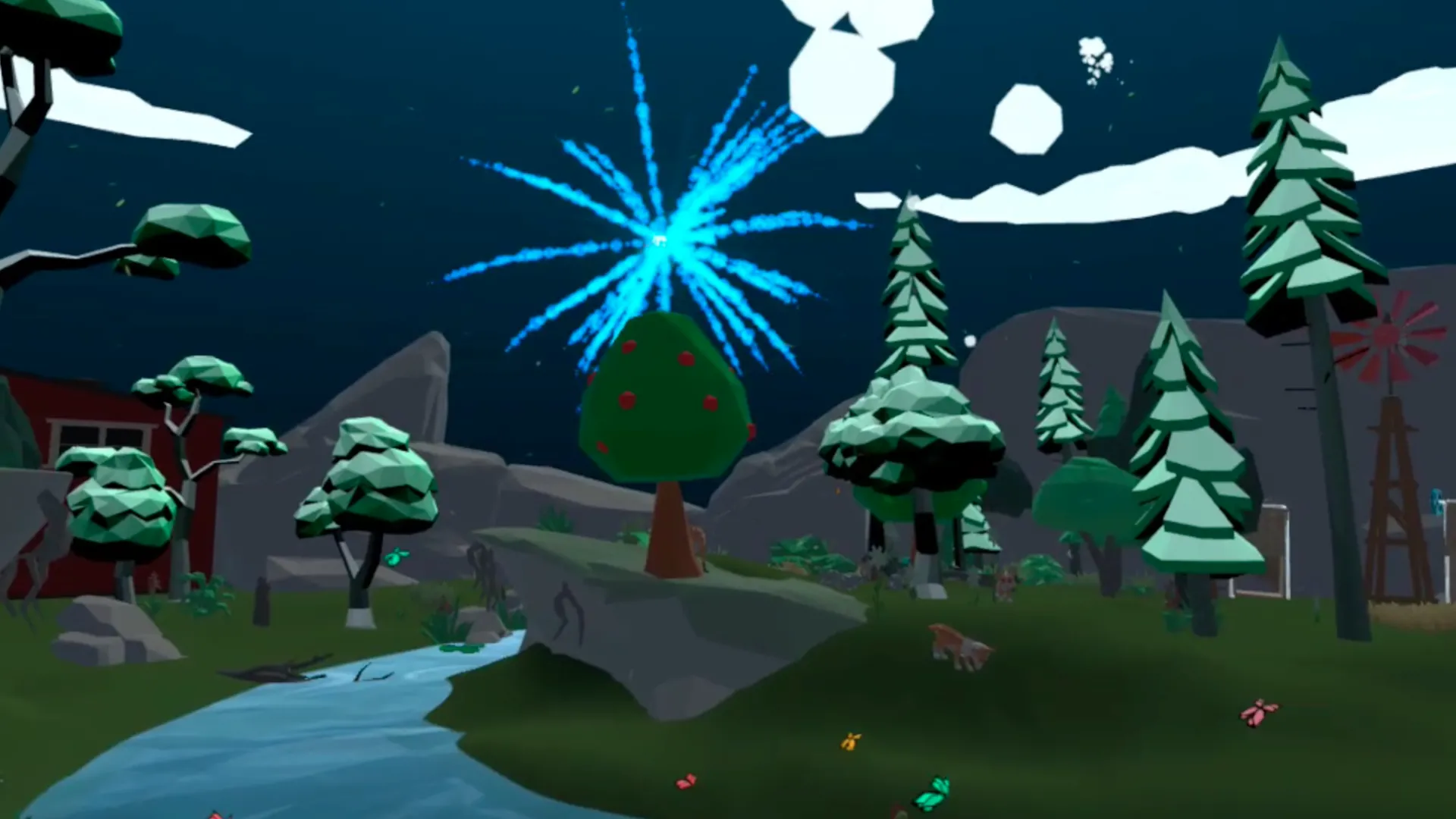 Fin de la partie de réalité virtuelle