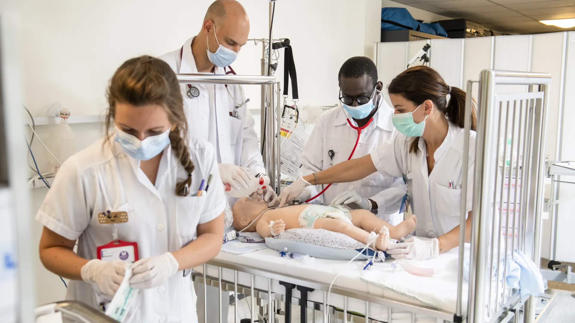 simulation pédiatrique