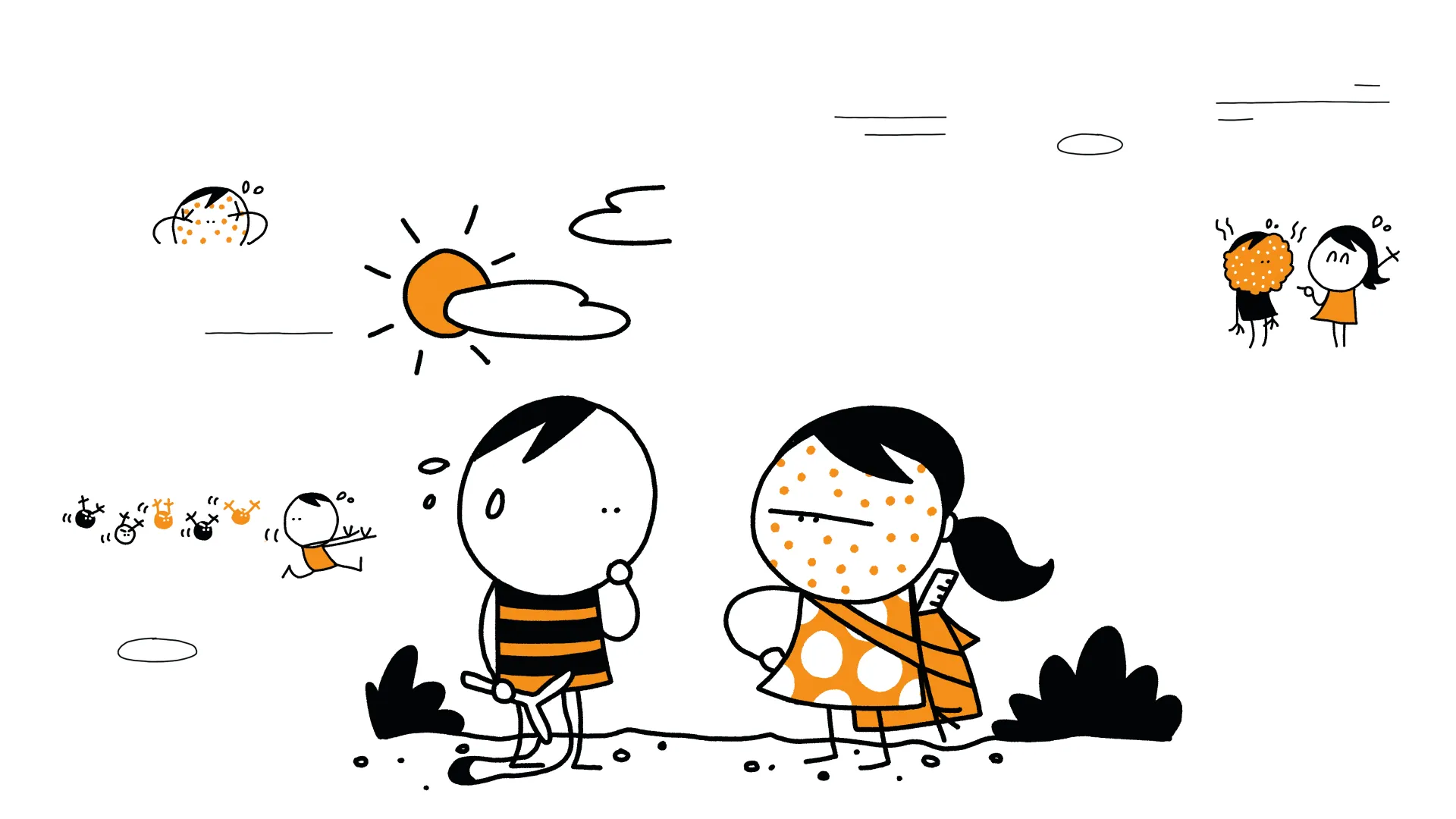 La guerre des petits boutons