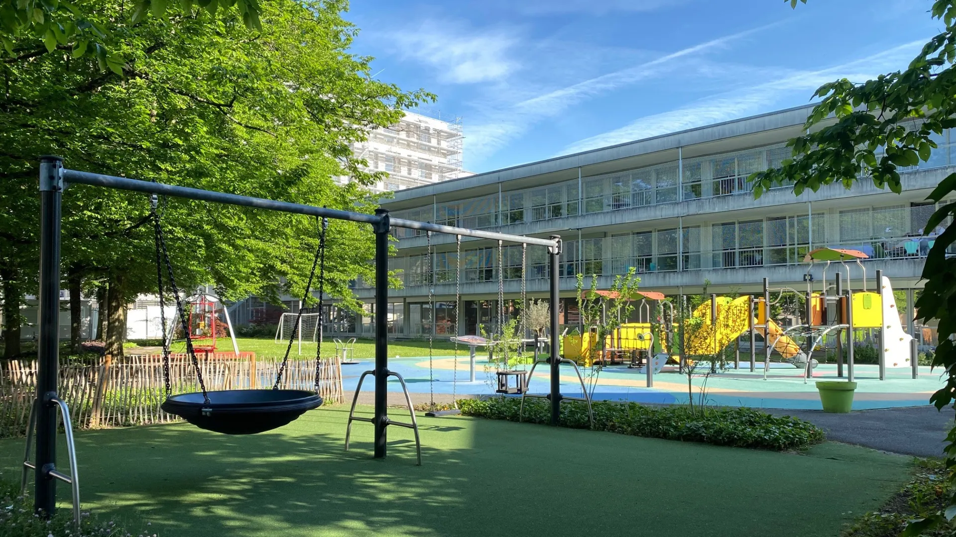 Jardin hôpital des enfants