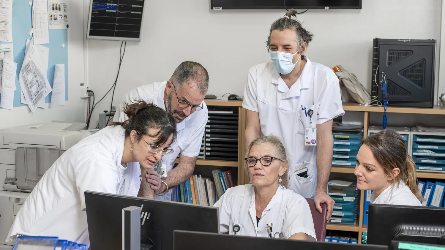 équipe mobile bureau