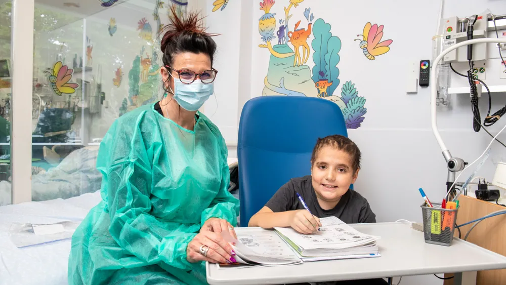 L'école à l'hôpital