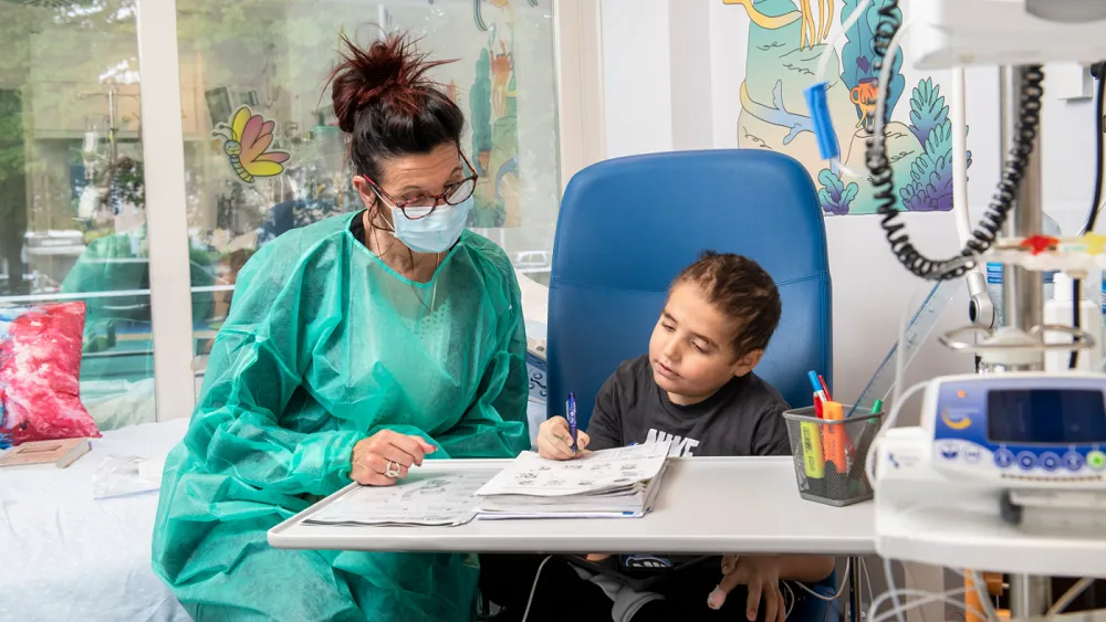 L'école à l'hôpital