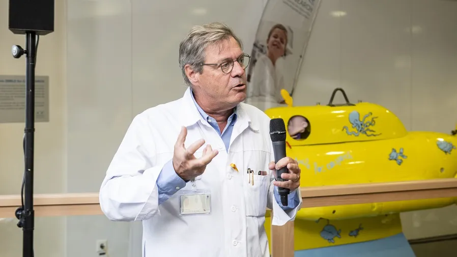 Pr Alain Gervaix, chef du département de la femme, de l'enfant et de l'adolescent des HUG