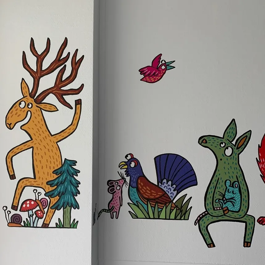 Décoration unité d'oncohématologie pédiatrique