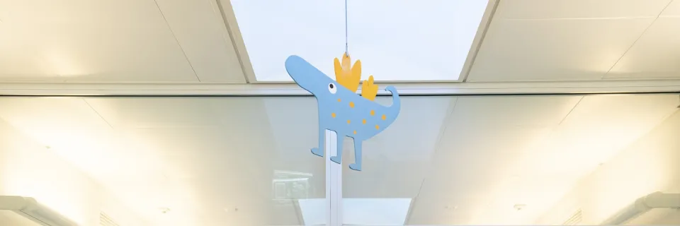 Entrée bloc opératoire pédiatrique