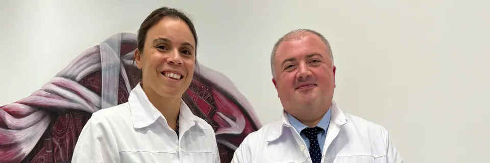 Julie Wacker et Tornike Sologashvili